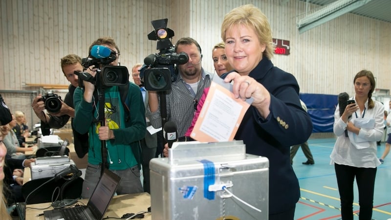 Erna Solberg has shaken off her 'Iron Erna' mantle to become Norway's second female prime minister