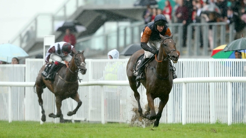Barry Geraghty and Rebel Fitz win in Ballybrit last year