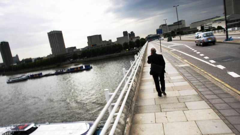 Georgi Markov was stabbed in the leg on London's Waterloo Bridge in September 1978