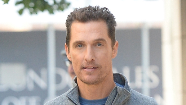 Matthew McConaughey is having a different sort of health kick this January