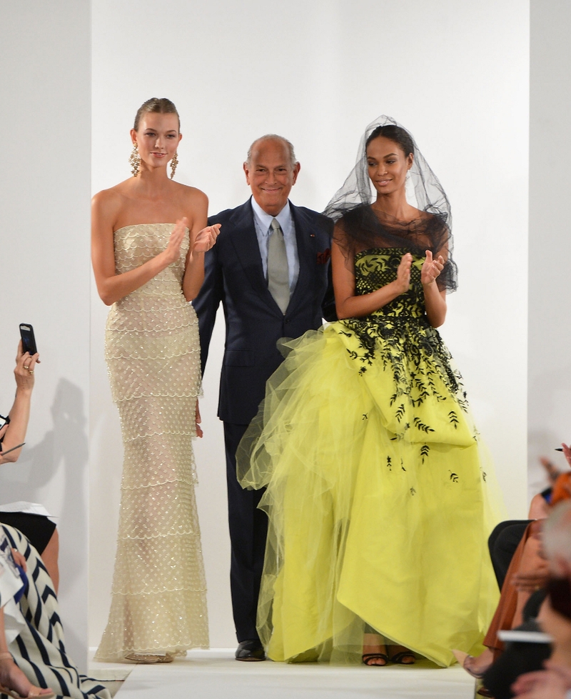 Karlie Kloss, Oscar de la Renta and Joan Smalls