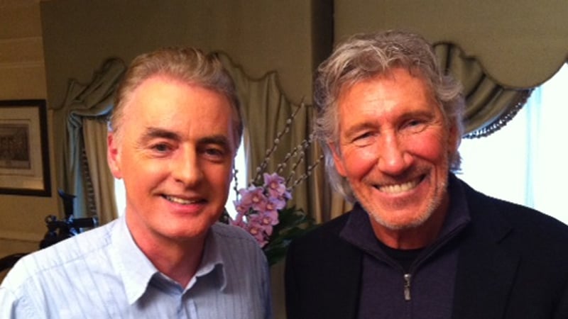 Roger waters with Dave Fanning