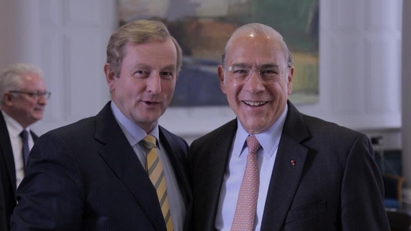 Taoiseach Enda Kenny met with OECD Secretary-General Dr Angel Gurría (photo MerrionStreet.ie)