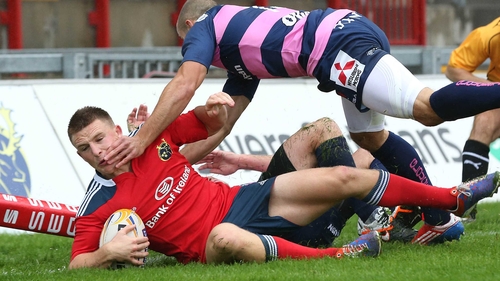 Andrew Conway signed deal in January to join Munster from Leinster for start of 2013/14 season