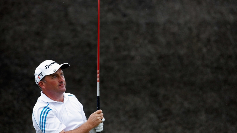 Damien McGrane's round of 67 puts him in a strong position for the final round at the KLM Open