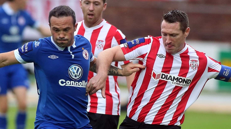 Defending chmpions Derry City put their title on the line against Sligo Rovers