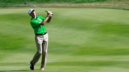 Jim Furyk followed up his amazing second-round 59 with a two-under 69