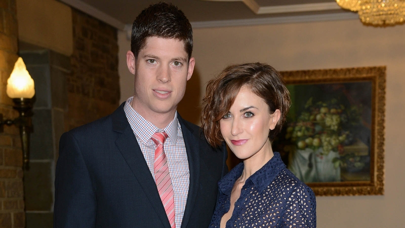 Katherine Kelly and husband Ryan Clark