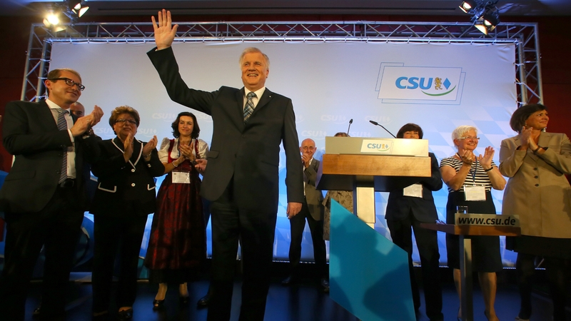 State premier Horst Seehofer said: 'Every second Bavarian voted for us'