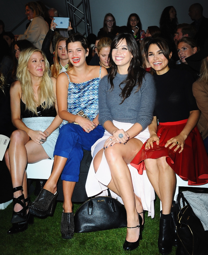 Ellie Goulding, Pixie Geldof, Daisy Lowe and Samantha Barks