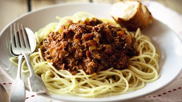 Irish Angus Spaghetti Bolognese