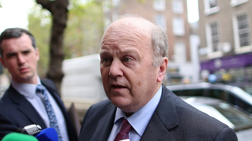 Michael Noonan said €360 million would have to be found elsewhere if the 9% rate was maintained