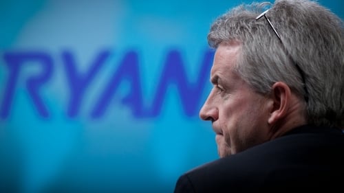 Ryanair's profits dropped to €1.20 billion for the six months to the end of September