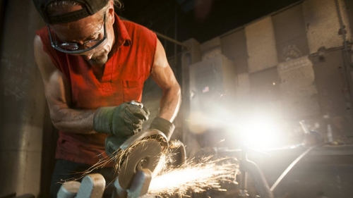 Industrial output across the euro zone was 1.1% lower in October