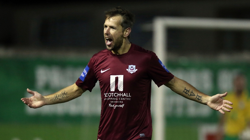 Declan O'Brien scored the winner for Drogheda