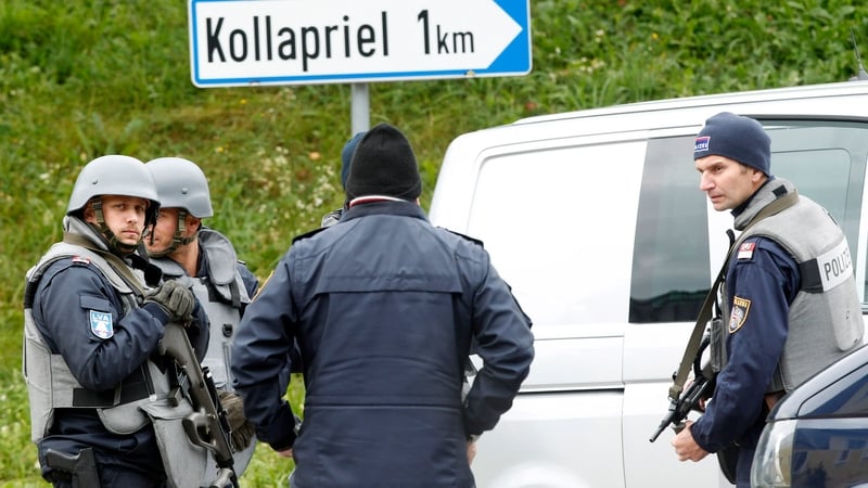 The body was discovered at a farmhouse where the suspect lived in the province of Lower Austria