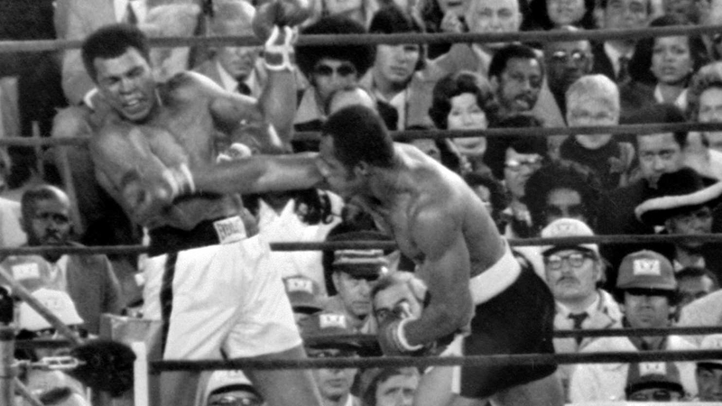 Ken Norton (right) broke Muhammad Ali's jaw in their bout in 1973
