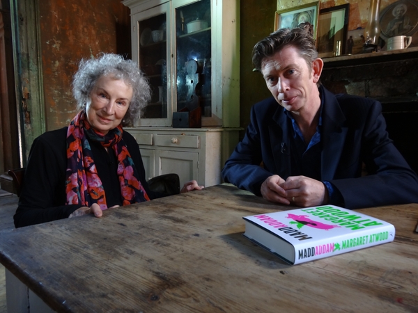 Margaret Atwood is interviewed by John Kelly in 2013.