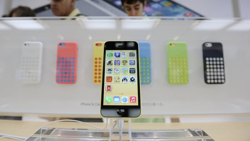The arrival of the iPhone 5S - and the lower-cost 5C - helped to boost Apple's smartphone market share