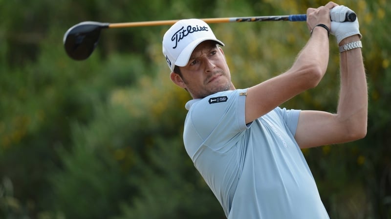 Simon Thornton has a share of the lead in Turin