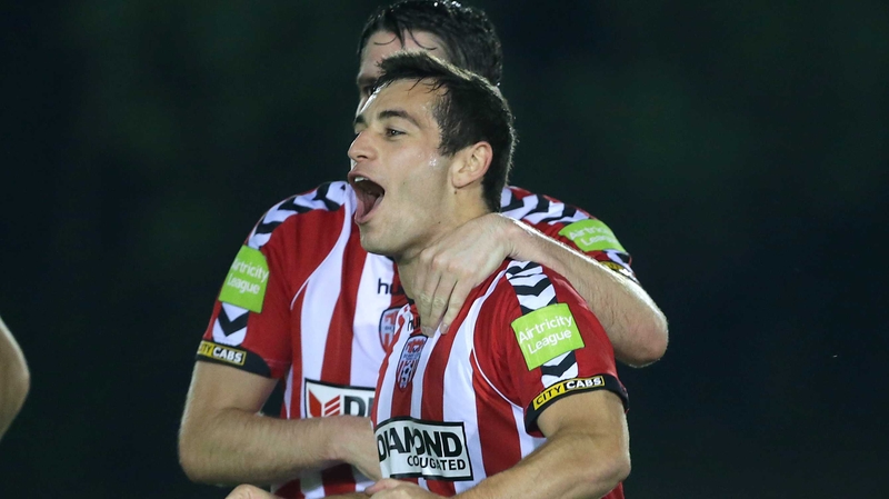 David McDaid opened the scoring for Derry