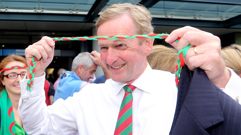 An Taoiseach Enda Kenny is a passionate supporter of Mayo GAA