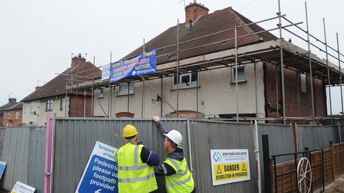The demolition work is likely to take up to three weeks