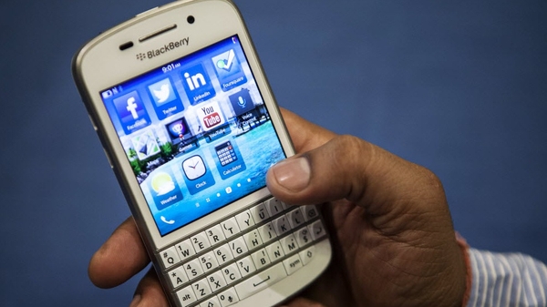 Blackberry said its net loss narrowed to $10m, or six cents a share, in the fourth quarter ended February 28