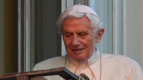 Benedict's comments came in an 11-page letter to Italian author