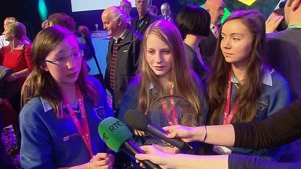 The Cork students won the Irish competition in January