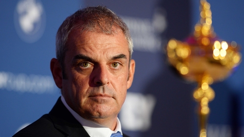 Paul McGinley has three picks to complete his 12-man team