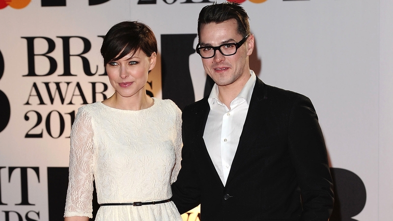 Matt with his wife Emma who was recently announced as the new presenter of The Voice UK