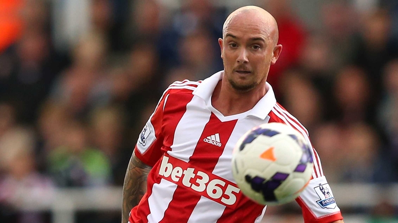 Mark Hughes said Stephen Ireland had been excellent for Stoke last weekend