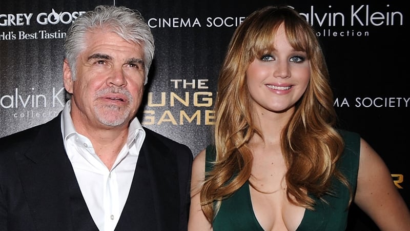 Gary Ross with Jennifer Lawrence