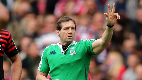 Irish former referee Alain Rolland