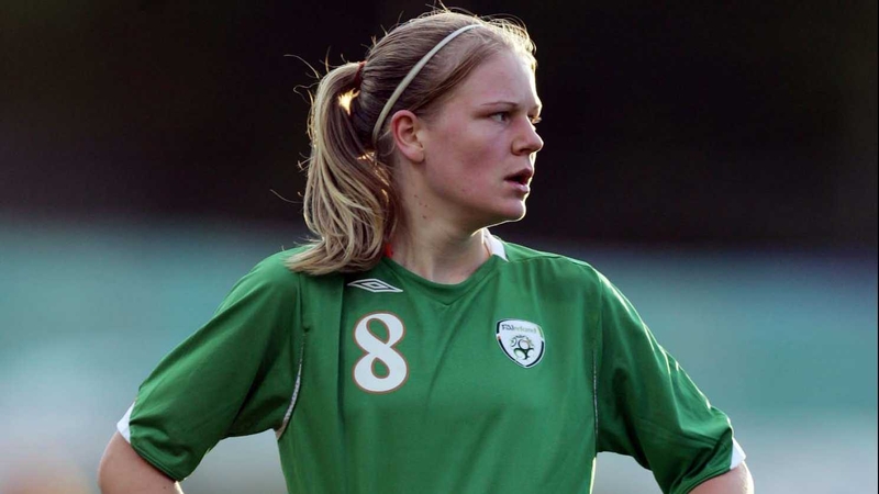 Diane Caldwell was initially credited for Ireland's equaliser
