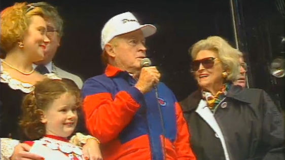 Bob Hope at Galway Oyster Festival, 1993
