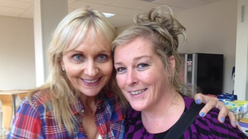 Miriam O'Callaghan with Katherine Lynch today in Radio 1