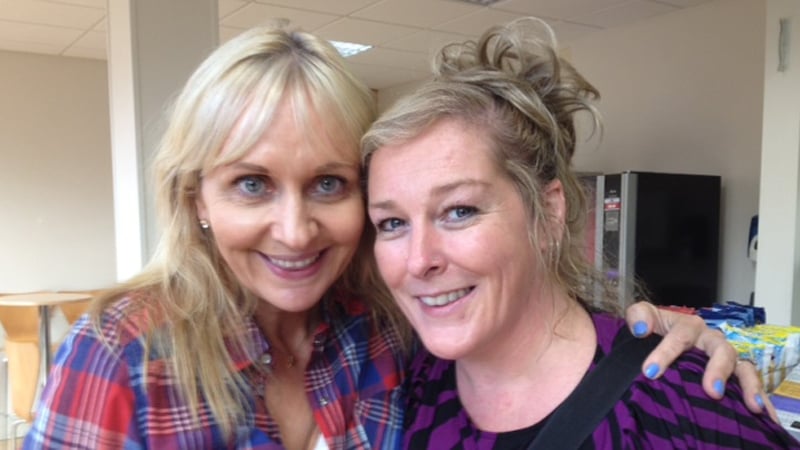 Miriam O'Callaghan with Katherine Lynch today in Radio 1