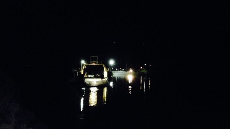 Ferry operator refused to run services last night and again this morning in dispute with hotel receiver