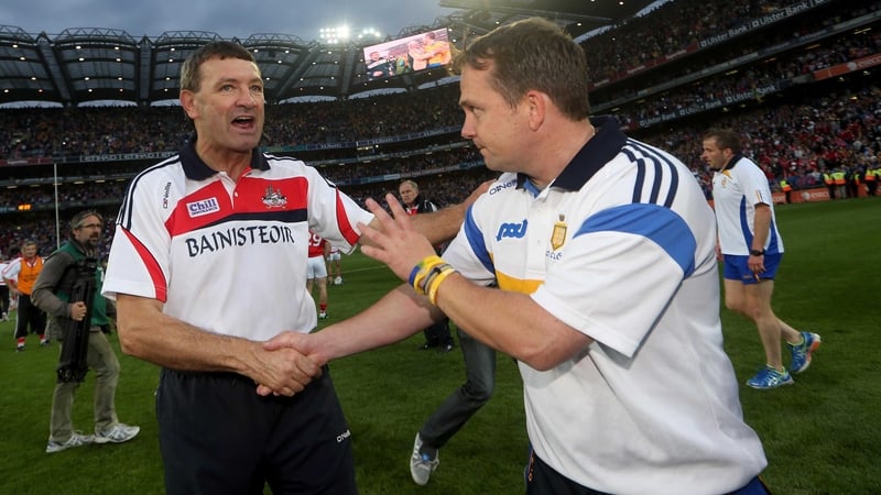Jimmy Barry Murphy (left) has hailed his team and praised All-Ireland winners Clare
