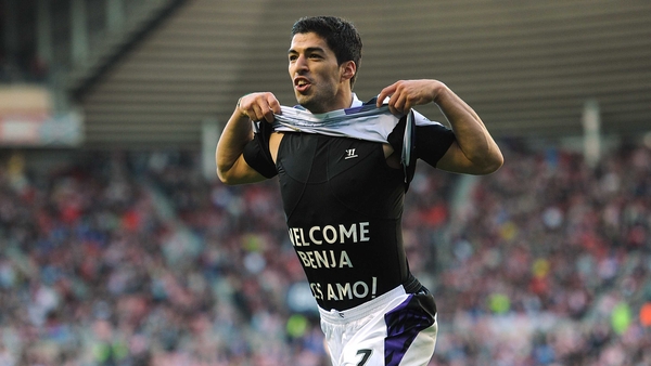 Luis Suarez insists he has learned to control his temper on the pitch