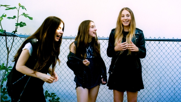 Haim as shot by Tom Beard