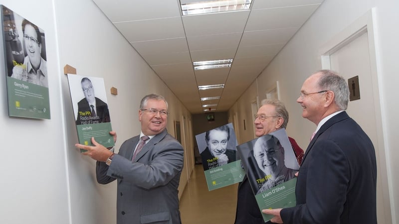 Joe Duffy, Bill Golding and Liam O'Shea are the three radio figures to be inducted into the Hall of Fame