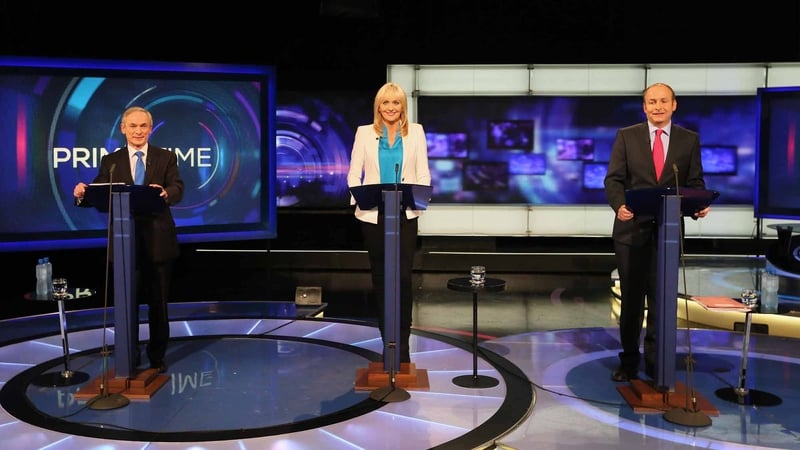 Richard Bruton and Micheál Martin debated the abolition of the upper house