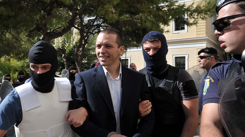 Golden Dawn spokesman Ilias Kasidiaris was released on €50,000 bail