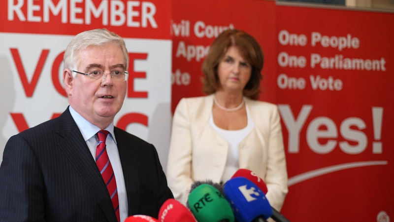 Eamon Gilmore said he intends to complete his term as Labour leader