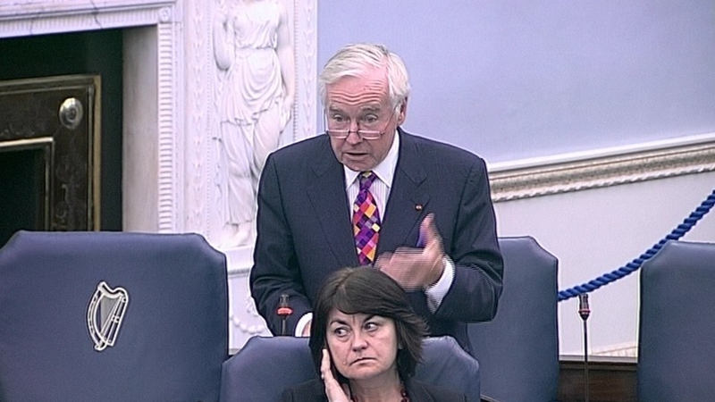 Senator Feargal Quinn proposed the bill on upward-only rent reviews