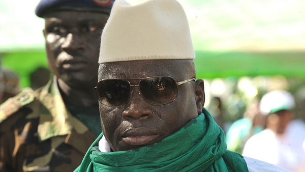Yahya Jammeh accused the UK of backing Gambia's political opposition ahead of 2011 elections