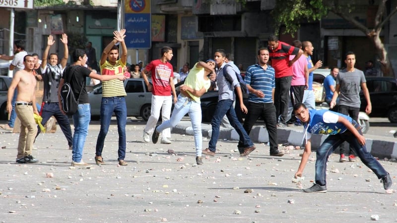 Pro and anti-Mursi groups clashed in a number of cities